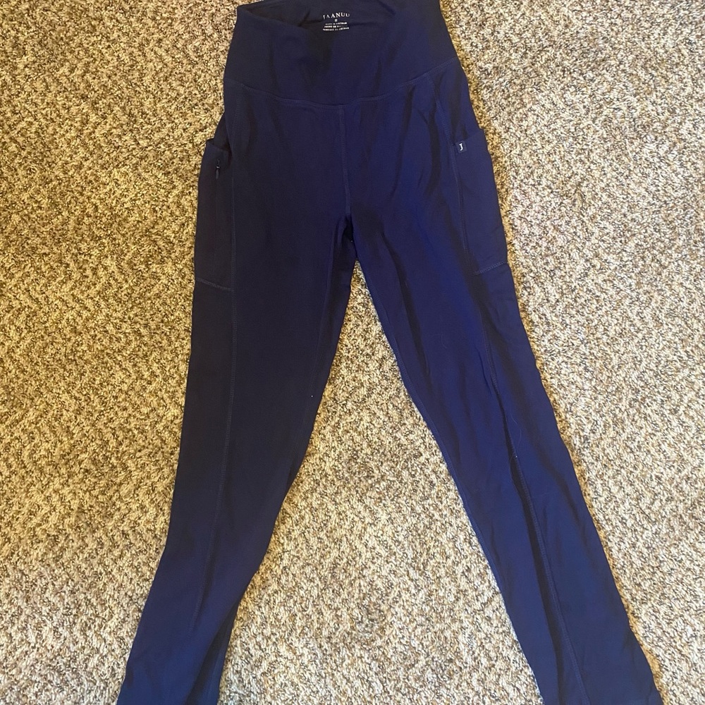 Jaanuu Navy High waisted Yoga Pant Scrubs
